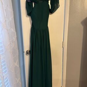 JJs House Dark Green Maxi Dress